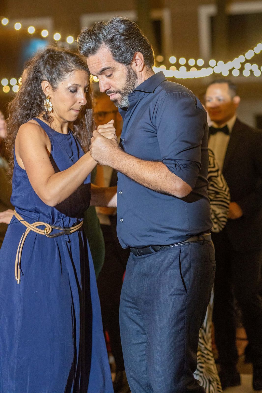 A couple dancing